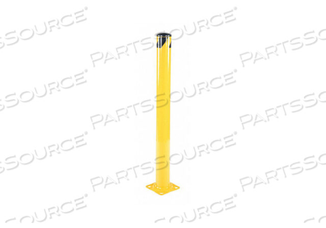 STEEL PIPE SAFETY BOLLARD 72 X 4-1/2