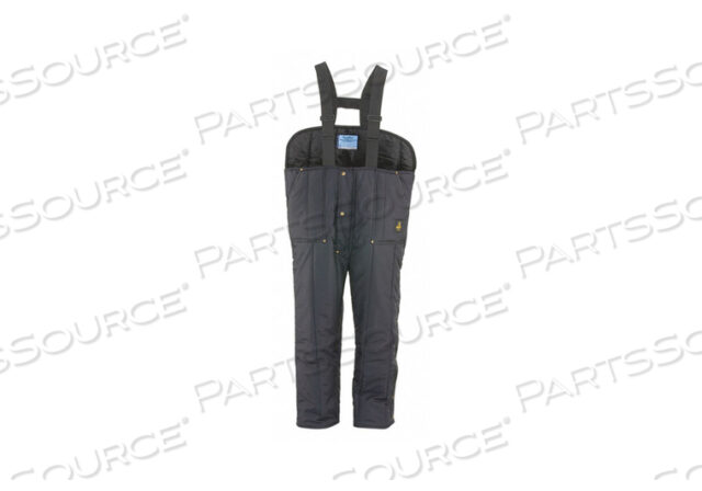 OEM#: 0345TNAVLARIRON TUFF LOW BIB OVERALL TALL, NAVY - LARGE by RefrigiWear