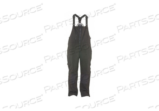 OEM#: 0495RBCHLARSOFTSHELL OVERALL REGULAR, BLACK, LARGE by RefrigiWear