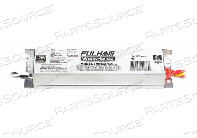 Replaces Fulham WH33-120-LREPLACEMENT FOR FULHAM WH33-120-L