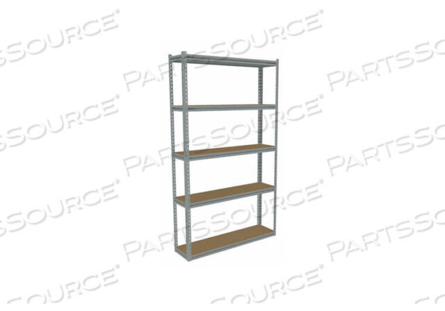 OEM#: ZB7-4812S-5DBOLTLESS SHELVING STARTER 84 H GRAY by Tennsco Corp.