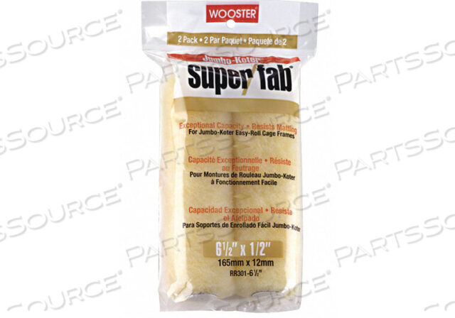 OEM#: RR301-6 1/2MINI PAINT ROLLERS 6-1/2 L 1/2 NAP by Wooster