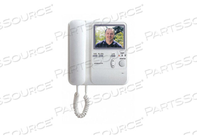 OEM#: KB-3HRDVIDEO SUB MASTER STATION 24VDC 4-5/16 by Aiphone