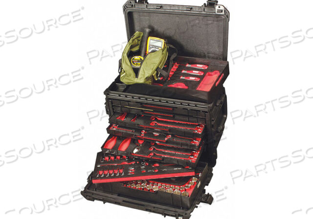 MASTER TOOL SET 157-PC ROLLING CABINET