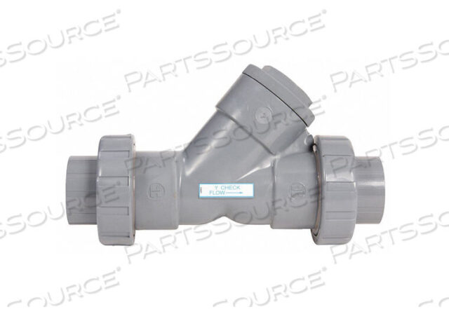 OEM#: YC20300SEUY TRUE UNION CHECK VALVE CPVC 3 SOCKET by Hayward