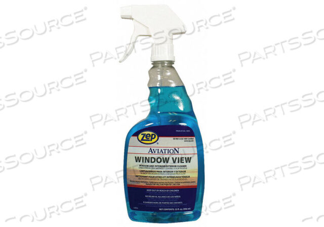 OEM#: F33601AVIATION GLASS CLEANER 1 QT. SPRAY PK12 by Zep