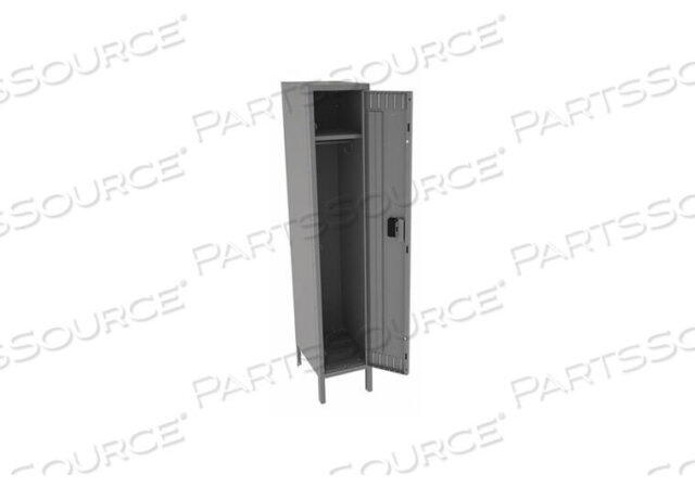 OEM#: STS-121860-1MGWRDRB LOCKR LVRD 1 WD 1 TIER MEDIUM GRAY by Tennsco Corp.