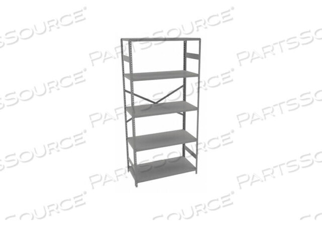 OEM#: ESP-1836METAL SHELVING OPEN 75 H 5 SHELF by Tennsco Corp.