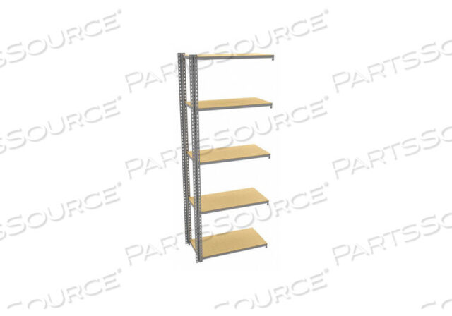 OEM#: ZA8-3618A-5DBOLTLESS SHELVING ADD-ON 96 H GRAY by Tennsco Corp.