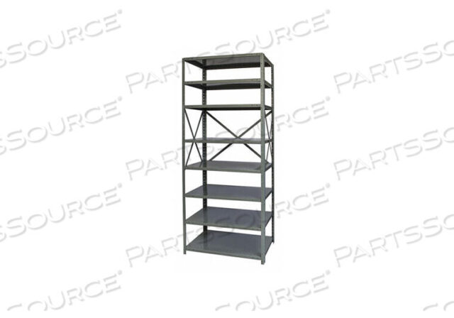 OEM#: F4513-12HGMETAL SHELVING OPEN 87 H 8 SHELF by Hallowell