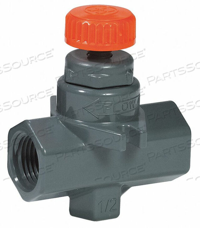 OEM#: NVA1050TNEEDLE VALVE STRAIGHT PVC 1/2 IN. FNPT by Hayward