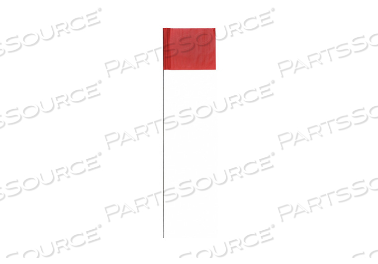 OEM#: 4536R-200MARKING FLAG RED BLANK PVC PK100 by Presco