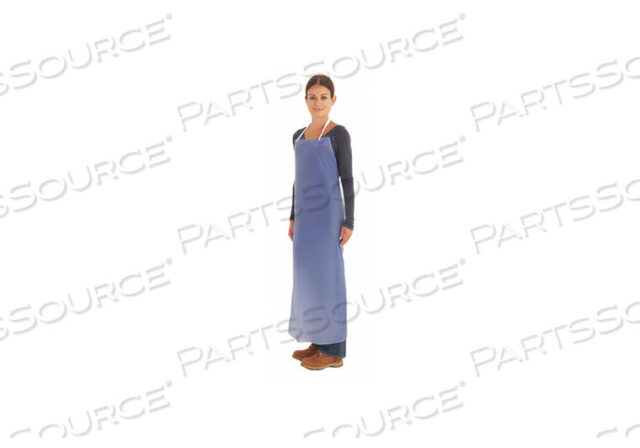OEM#: 56-007BIB APRON 33 IN W BLUE 54 IN L by Ansell Healthcare
