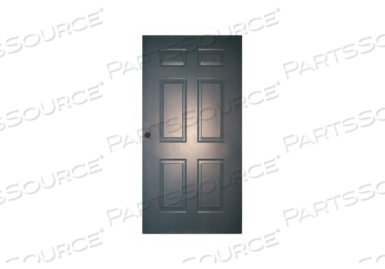 OEM#: CSPD-FL3068-CYL-CED2916 SIX PANEL STEEL DOOR 80X36 CYLINDRICAL by Ceco