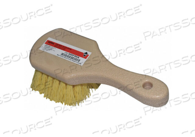 OEM#: 400F95ACID BRSH 8-1/2 X 3 X 7/8 BLCK 2 TRM by Tough Guy