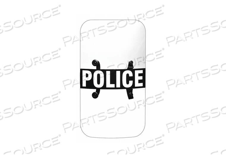 OEM#: BS-3-FPFEDERAL POLICE RIOT SHIELD CLEAR by Paulson International