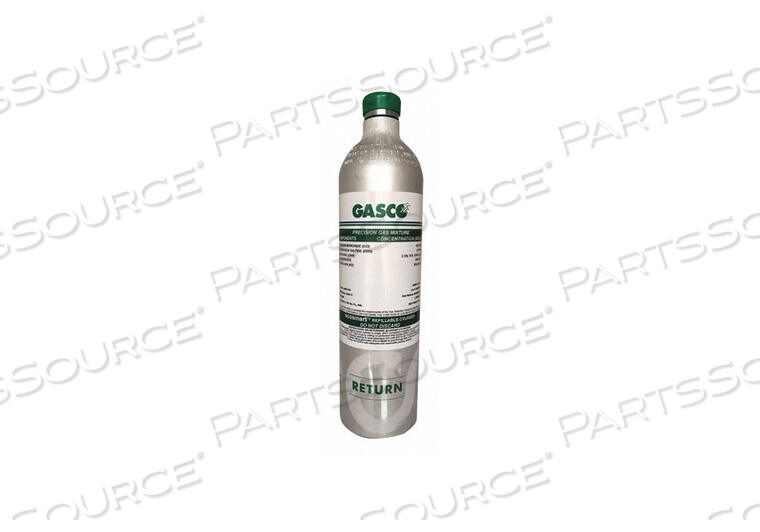 OEM#: 34ES-HCL-50CALIBRATION GAS CYLINDER CAPACITY 34L by Gasco