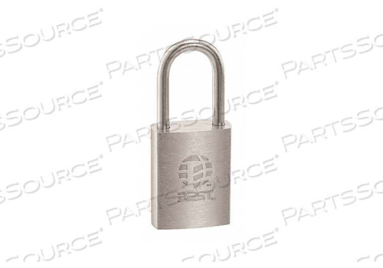 OEM#: 21B722LXSPLKEYED PADLOCK 7/8 IN RECTANGLE SILVER by Best