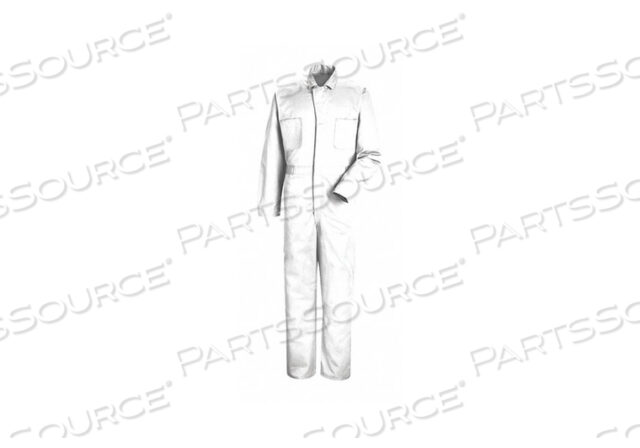 WHITE COTTON COVERALLS