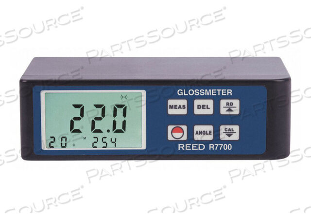 OEM#: R7700GLOSS METER BACKLIT LCD WHITE LED by Reed Instruments