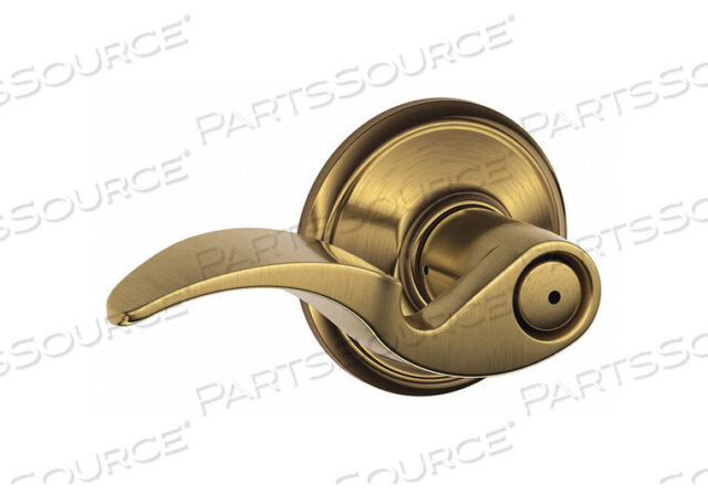 OEM#: F40 AVA 609DOOR LEVER LOCKSET ANTIQUE BRASS PRIVACY by Schlage Lock