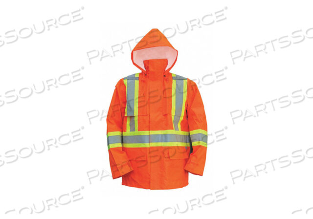 OEM#: 6323JO-SRAIN JACKET CLASS 3 TYPE R ORANGE S by Viking