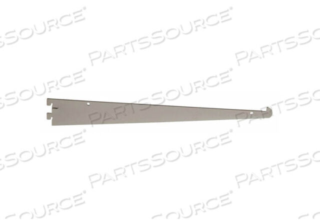 OEM#: GA14SHELVING BRKT 14 D 1/8 W 3 H SLVR PK25 by Econoco
