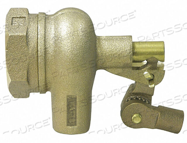 OEM#: 1250FLOAT VALVE 1-1/4 IN BRONZE PIPE MOUNT by Watts Regulator Co.