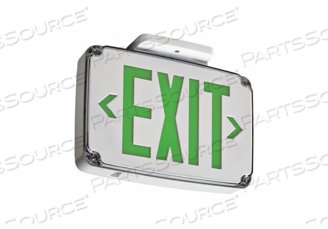 OEM#: WLTE W 1 G ELWET LOCATION EXIT SIGN GRN 1SIDE W BAT. by Lithonia Lighting