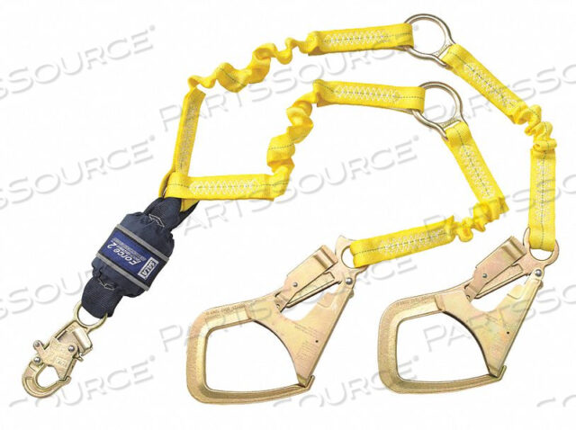 OEM#: 1246153SHOCK-ABSORBING LANYARD YELLOW by 3M Consumer