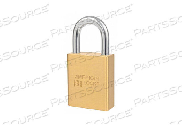 OEM#: A3650D285KDKEYED PADLOCK 15/16 IN RECTANGLE GOLD by Master Lock