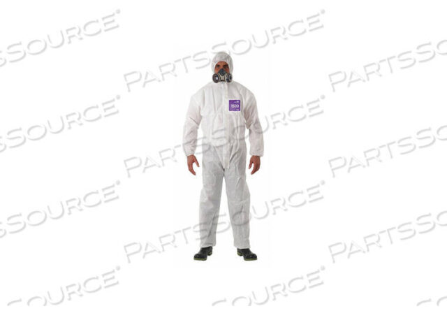OEM#: WH15-S-92-106-06J4505 HOODED COVERALL ELASTIC 2XL PK25 by Ansell Healthcare