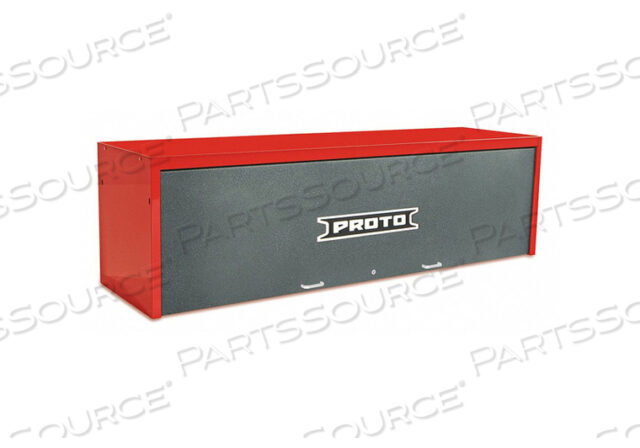 HUTCH RED/GRAY 88 IN W 25 IN H 27 IN.D
