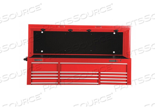 HUTCH RED 78 IN W 25 IN H 22-1/2 IN D