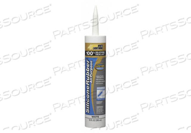 OEM#: W11120010RTV SILICONE SEALANT WHITE 10 OZ. by White Lightning