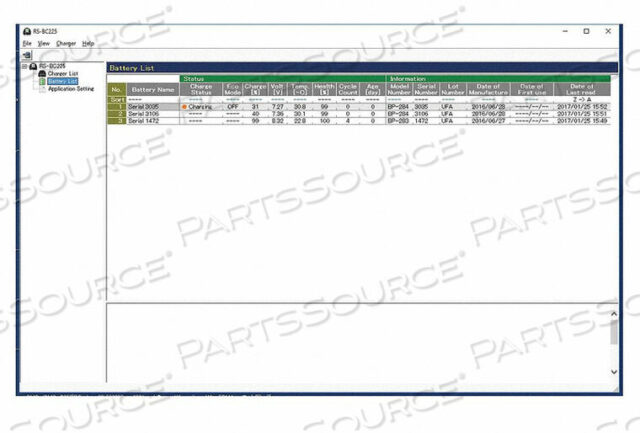 OEM#: RSBC225SOFTWARE 3/16 L X 1/2 W by Icom