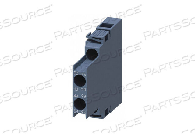 OEM#: 3RH29211DA20SWITCH, AUXILIARY, 10A 2 POLE, SCREW TERMINALS, 2-NO by Siemens