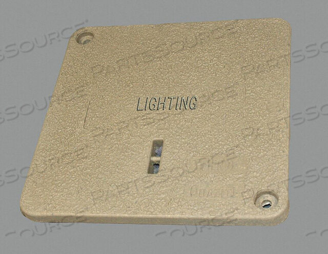 OEM#: PC1212CA0029UNDERGROUND ENCLOSURE COVER 12-13/16 L by Hubbell Power Systems