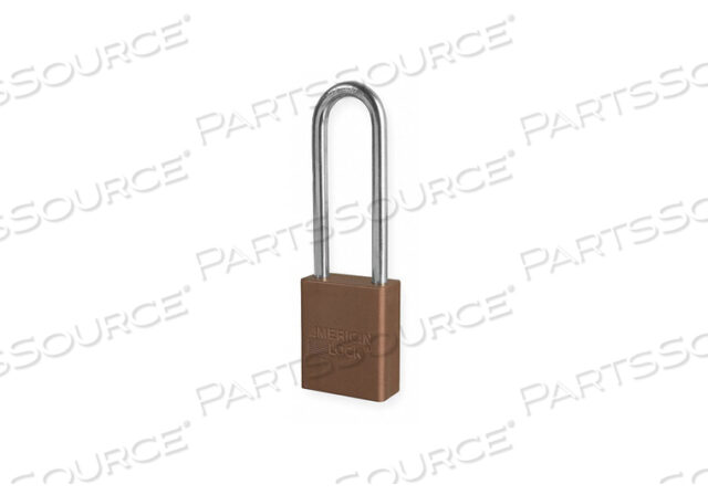 OEM#: A1107KABRND8965 LOCKOUT PADLOCK KA BROWN 1-7/8 H by Master Lock
