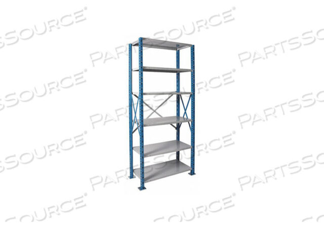 OEM#: H5711-2407PBMETAL SHELVING OPEN STARTER 87 H 6 SHELF by Hallowell