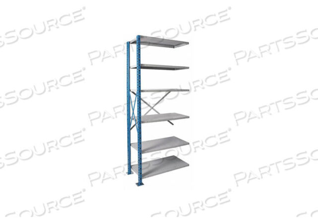 OEM#: AH7511-1810PBMETAL SHELVING OPEN ADD-ON 123 H 6 SHELF by Hallowell