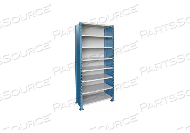 OEM#: H5723-2407PBMETAL SHLVNG CLOSED STARTER 87 H 8 SHELF by Hallowell