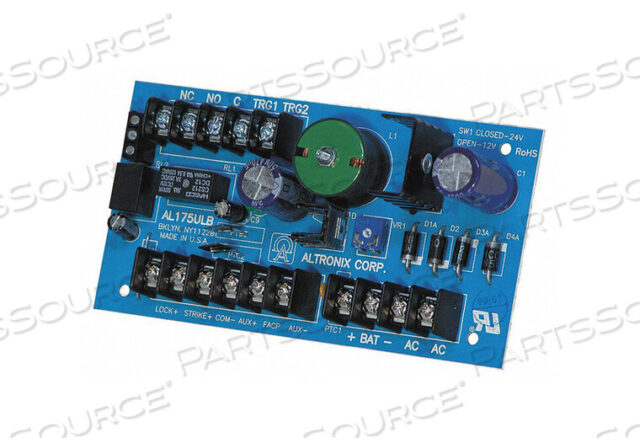 OEM#: AL175ULBPOWER SUPPLY 2OUT 12DC OR 24DC @ 1.75A by Altronix Corporation