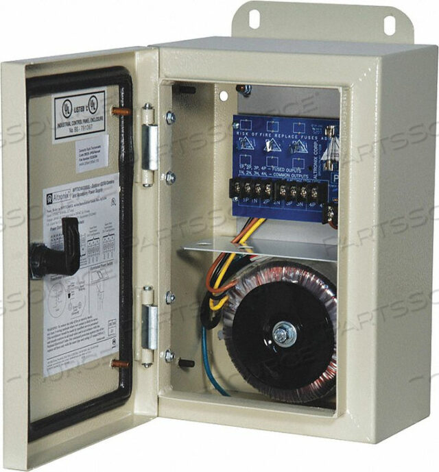 OEM#: WPTV244300ULPOWER SUPPLY 3PTC 1 FUSE 24VAC @ 15A MAX by Altronix Corporation