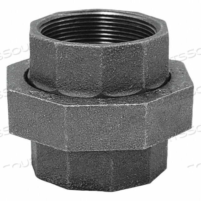 OEM#: 0312822208UNION BLACK MALLEABLE IRON 150 2-1/2 IN. by Anvil International