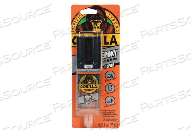 OEM#: 4200102EPOXY MULTIPURPOSE CLEAR 0.85 OZ SYRINGE by Gorilla Glue