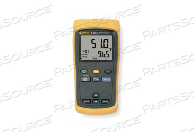OEM#: FLUKE 51-2BTHERMOCOUPLE THERMOMETER 1 IN K J T E by Fluke Networks