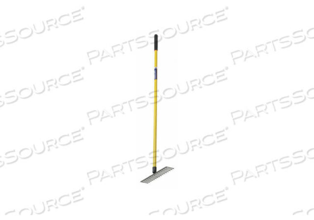 OEM#: 3750-01-615-8542GARDEN RAKE 16 TINES FIBERGLASS HANDLE by Ability One