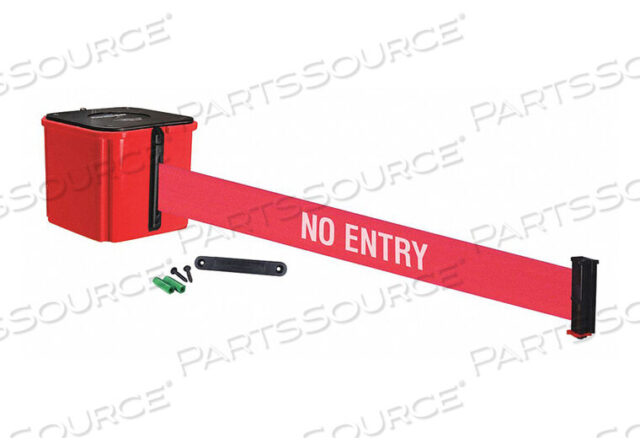 OEM#: WM412RD25-NE-REBELT BARRIER NO ENTRY 4 H POWDER COATED by VISIONTRON Corp.