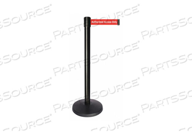 OEM#: QPLUS-33-RABARRIER POST RED/WHITE TEXT BELT 1 BELT by Queueway